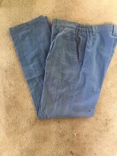 Vintage Bugle Boy USA Approved Naval Issue Boys Blue Pants Size 12