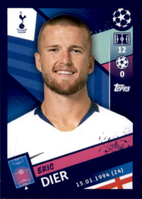 Topps Champions League 18/19 - Sticker 203 - Eric Dier