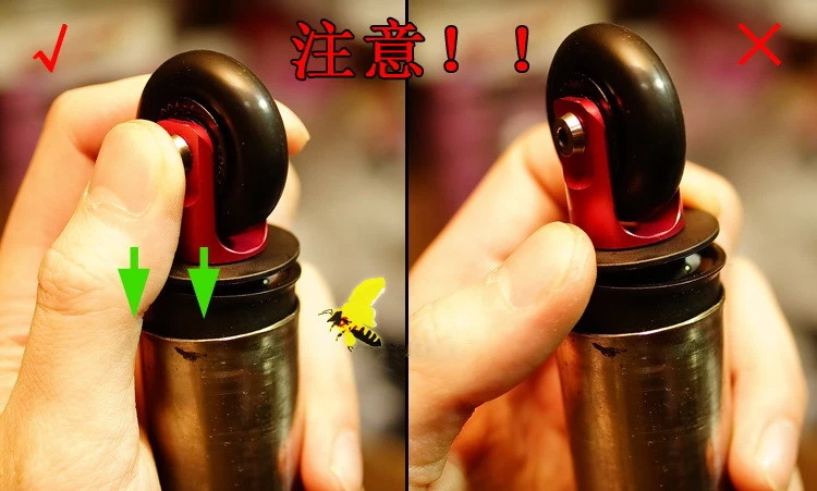 Rueda fácil para BROMPTON / Dahon Birdy plegable bicicleta tija de sillín extremo tija de sillín rueda de ezwheel Foto 2 de 4