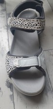 Image of LADIES HOTTER WHITE SANDALS / SIZE / 7