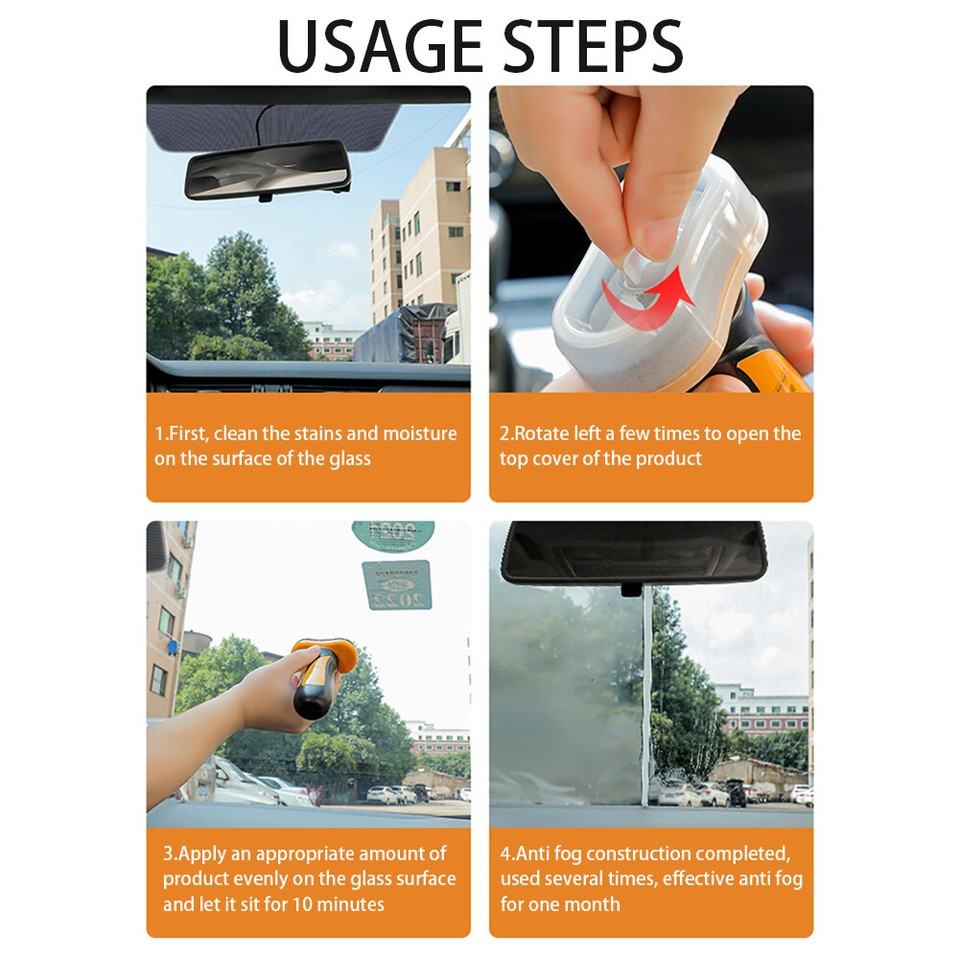 For Car Windshield Rainproof Degreasing Oil Cleaner Glass Wipers Glass