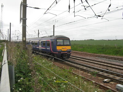 Foto 12x8 Erster Zug nach North Berwick bewegt sich langsam an der Kreuzung von c2011