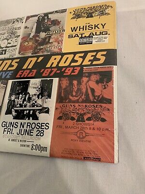 guns and roses vinyl live era 87-93 Sealed gnr Lp Record Rare