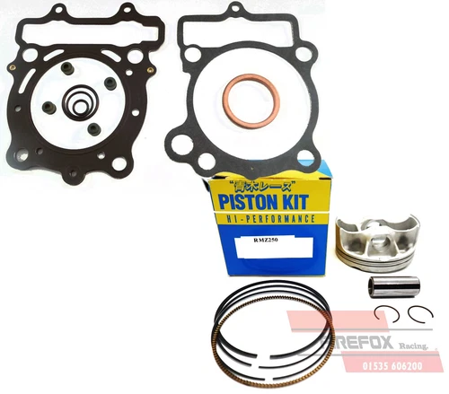 Suzuki RMZ250 2010-2012 77.00mm Mitaka Top End Rebuild Kit Inc Piston & Gaskets