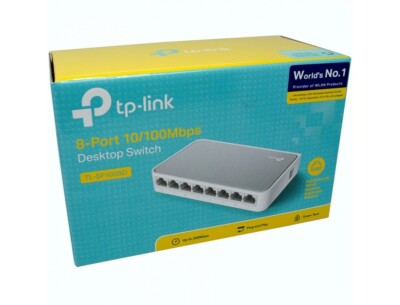 TL-SF1008D Desktop Netzwerk Switch 8 Port 10 / 100 Mbps TP-LINK 