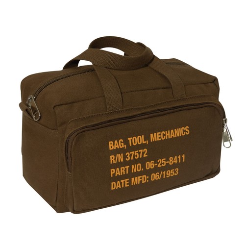 Rothco Canvas Mechanics Tool Bag Stamped Stencil w/Heavy Duty Zip Pockets - 第 11/15 張圖片