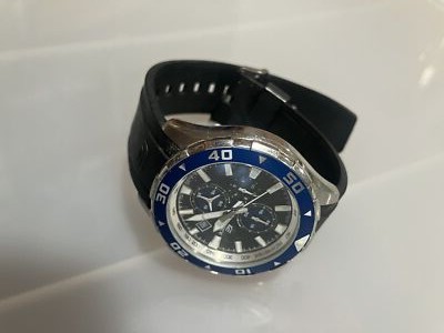 Casio Men's EFM-501-1A2VCF Edifice Analog Display Quartz Black