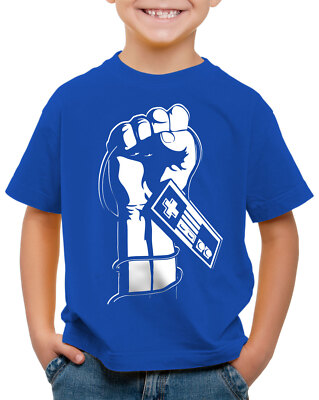 NES Power Kinder T-Shirt NES Gamepad 8-Bit Konsole Gamer