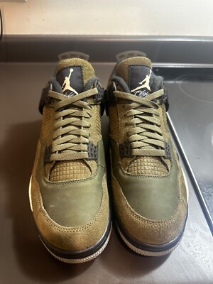 Size 11 - Jordan 4 SE Retro Low Craft - Olive