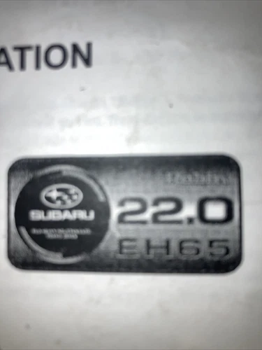 Dingo 950P / k93R Eng Service Kit Robin / Suburu EH65 Petrol Engine - Picture 2 of 3