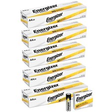 120 Energizer AA Industrial EN91 1.5v Alkaline Batteries LR6 Exp. 12/2034
