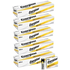120 Energizer AA Industrial EN91 1.5v Alkaline Batteries LR6 Exp. 12/2034