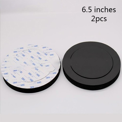 Paire D'Entretoises (Spacers) Pour Haut-Parleurs Voiture 6,5 Pouces - Noir - Plastique