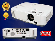 Universal 3LCD Projector - 4000 ANSI, HD, WXGA Bundle: HDMI, Remote, Power cable