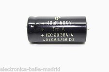F&T CAPACITOR 10uF 500V FOR AMPLIFIER - OLD RADIO - TUBE AMP - AUDIO CAPACITOR