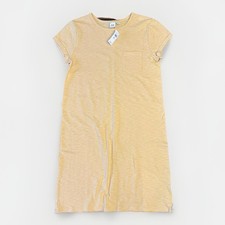 NWT Gap Size Small Tall Women's T-shirt Dress Yellow