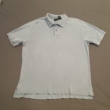 Jos. A Bank Blue Polo Men  s XL Traditional Fit 100 Cotton Collar Shirt