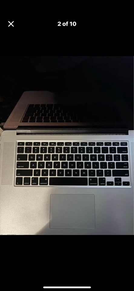 MacBook Pro 15 inch Retina Display 2012 / i7 / 8GB / 256GB Works Great w/Charger - Image 2 of 4
