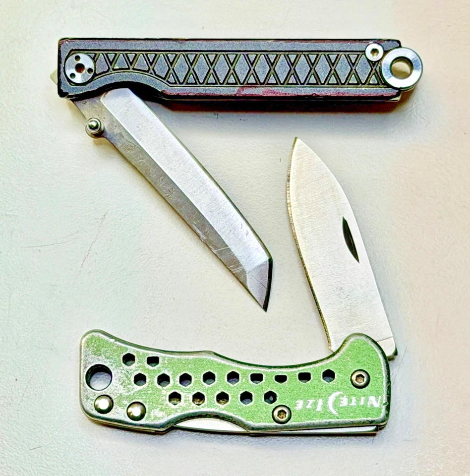 批量 (2) 件 -- STATgear SG 钛口袋武士 + 和 + NITE IZE 锁扣 — 第 2/4 张图片