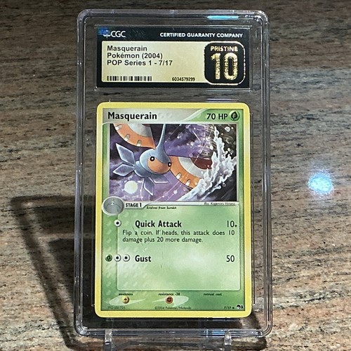 Masquerain graded CGC 10 for sale on eBay