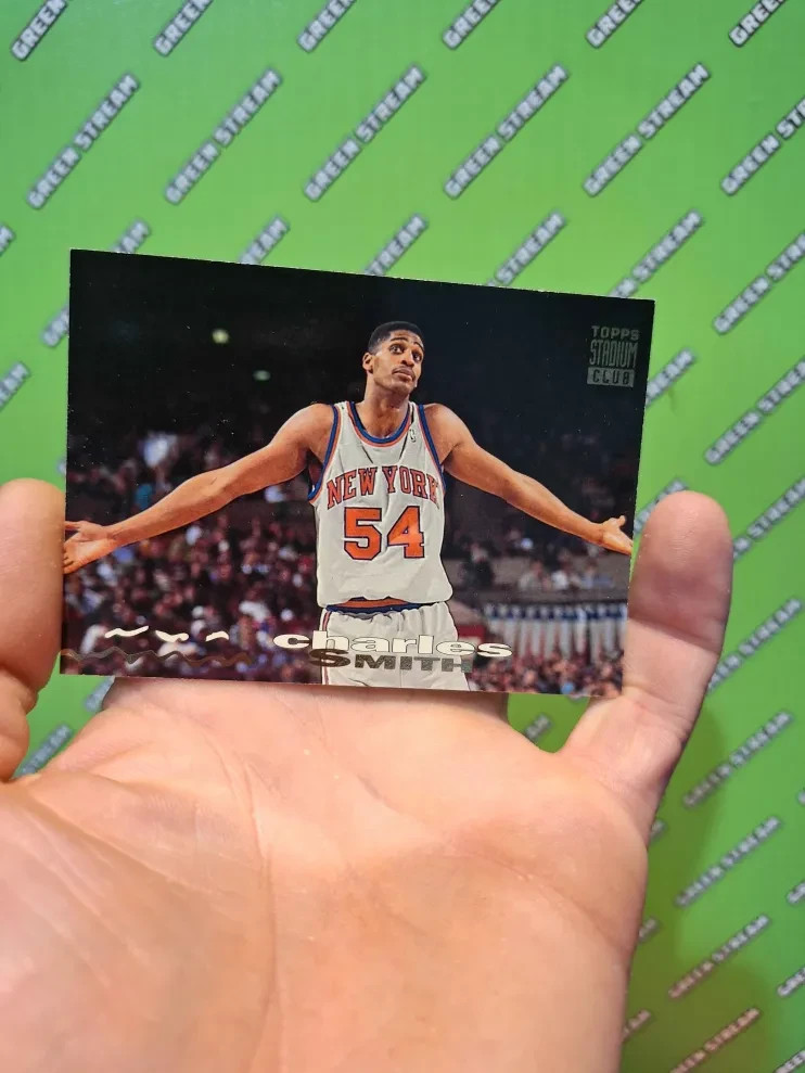 Charles Smith 1993–94 Topps Stadium Club #263 – New York Knicks 🏀 Vintag