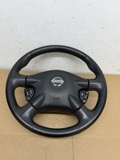 NISSAN X-TRAIL T30 04-07 LEATHER STEERING WHEEL MULTIFUNCTION