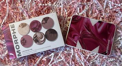 Morphe ChromaPlus LOVE BYTE  Eyeshadow Palette NEW IN BOX  100% Authentic