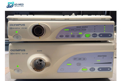 Olympus EVIS EXERA CV-160 Video Processor System CLV-160 Xenon Light Source. 