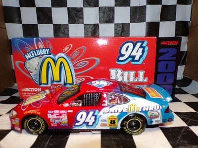 Bill Elliott #94 McDonald's/McFlurry 2000 Taurus 1:24 scale NASCAR Action 100760