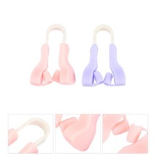 2Pcs Silicone Nose Up Clips for Nose Slimming and Lifting Assorted Colors