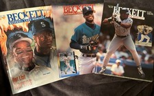 Ken Griffey Junior Frank Thomas 94-95 Beckett Lot