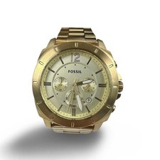 Fossil Men's Privateer Sport Gold Chronograph Watch BQ2694 45mm