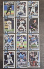 2026 Topps Update Series TAMPA BAY RAYS COMPLETE TEAM SET - 12 cards