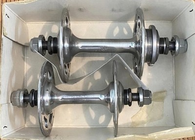 Campagnolo Record Large Flange Track Pista Naben New Old Stock Neu im Karton Colnago BSC 