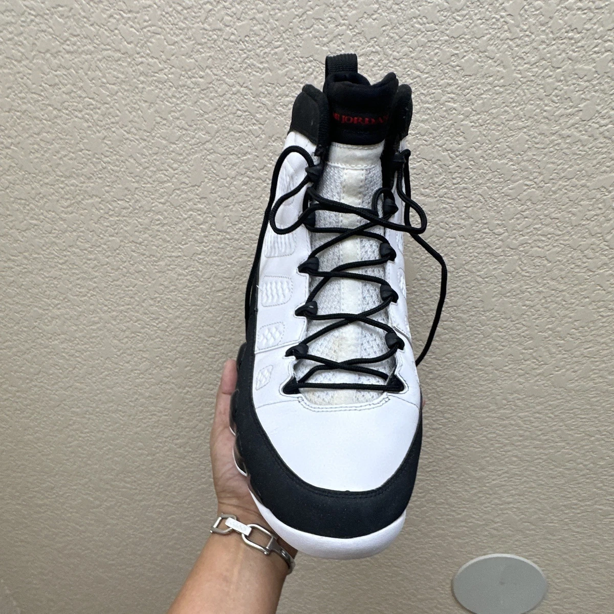 Jordan 9 Retro 2002 White Black Red for Sale - Authenticity