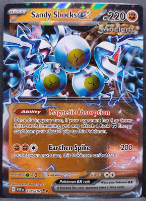 Sandy Shocks ex 108/182 Paradox Rift Ancient Pokémon Pokemon Card English NM