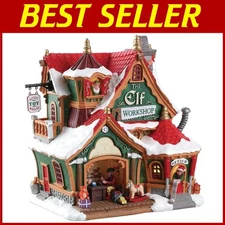 Santa's Wonderland Elf Workshop Display