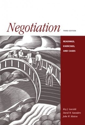 Negotiation: Readings, Cases, - VERY GOOD