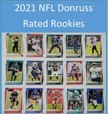 30% OFF! 2021 Panini Donruss NFL Rated Rookie cards - Mac Jones, Chase