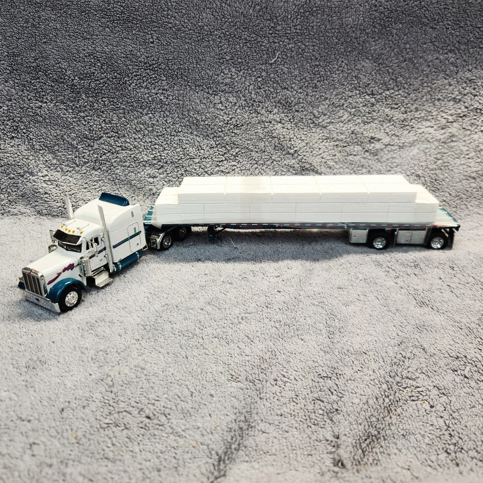 DCP Lot Of 3 Owner Operator Flat Beds With Loads. With Boxes. - Image 2 of 4