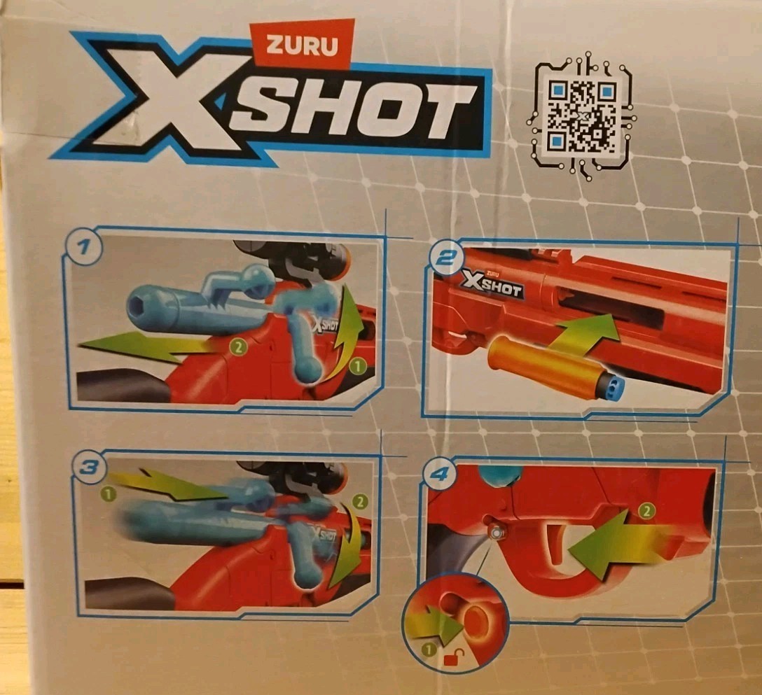 Zuru XSHOT Excel Ejector Shell Blaster New In Package | eBay