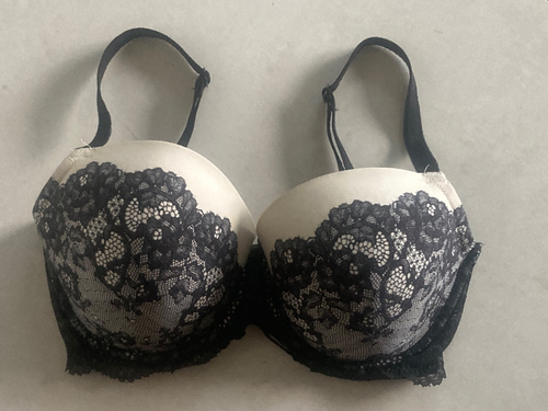 Soutien-gorge Victoria's Secret Dream Angels Lined Demi - 34DD Bleu Clair Neuf Avec étiquettes
