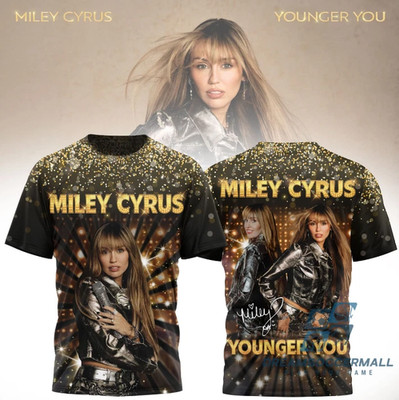 Miley.Cyrus Younger You 2026 Unisex 3D T-Shirt Full Sizes S-5XL P104