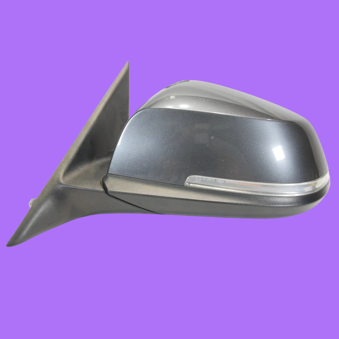 🟩2013 - 2019 BMW F30 320 330 335i 3 Series Front Left Driver Door Mirror Grey