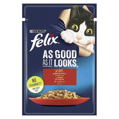 Felix As Good As It Looks with Beef in Jelly 85g