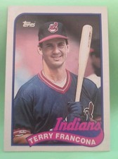 1989 Topps - Terry Francona #31 - Cleveland Indians 