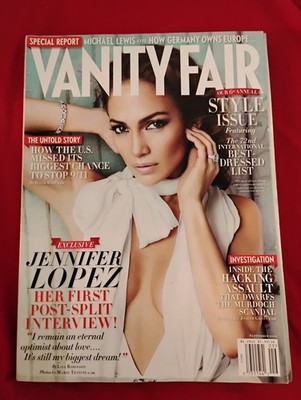 Vanity Fair Magazine / September 2011 / Jennifer Lopez