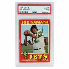 Joe Namath Talks Topps and His Rookie Card on David Letterman 10