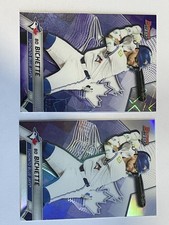 2025 Bowman's Best Bo Bichette Refractor lot (2) (1) purple /250 (1) base ref.  