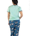 Lazy One Women’s Pajama Pants & Top Cows Moody In The Morning Sz Sm — photo 4
